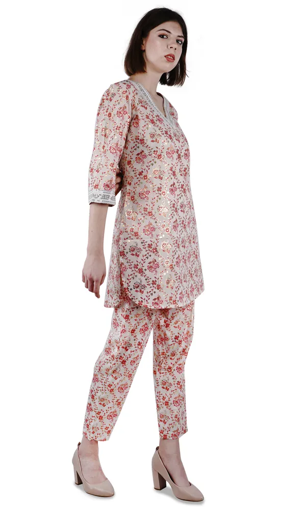 White_Elegant_Design_Cotton_Co-Ord_Set_For_Women