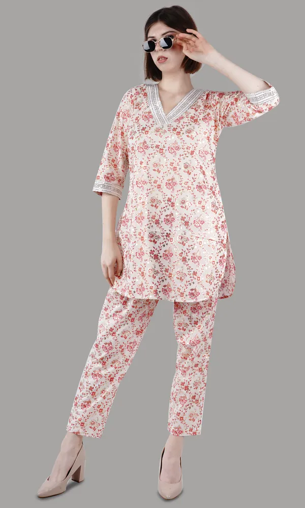 White_Elegant_Design_Cotton_Co-Ord_Set_For_Women