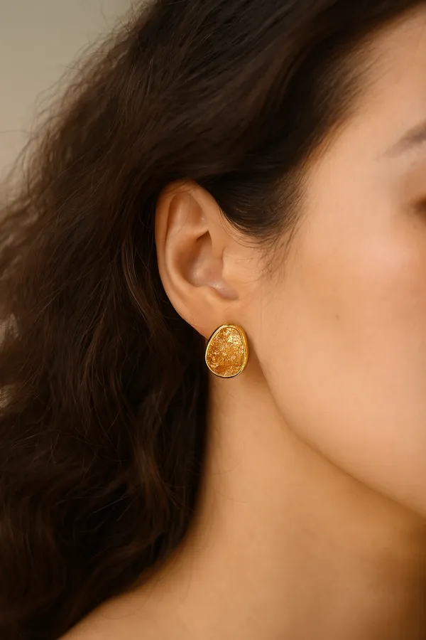 Cystal_Rose_gold_Stud_Earrings_For_Women