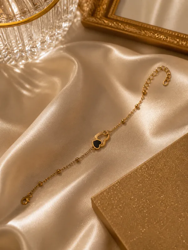 Dual_Heart_Charm_Chain_Bracelet