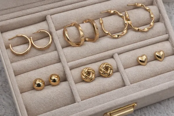 Golden_color_Combo_6_Pair_Earrings_For_Women