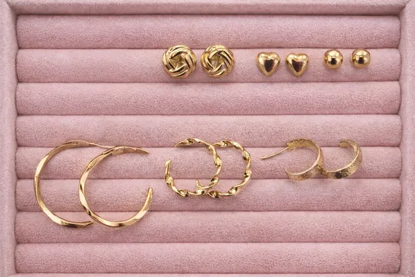 Golden_color_Combo_6_Pair_Earrings_For_Women