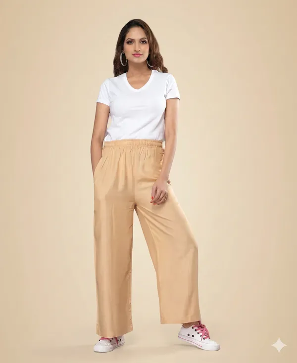 Skin_Beige_Rayon_Palazzo_For_Women