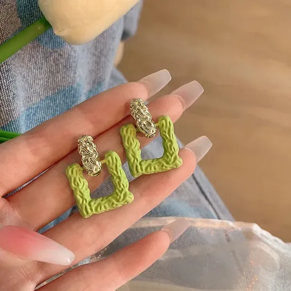 Parrot_Golden_color_Earrings_For_Women