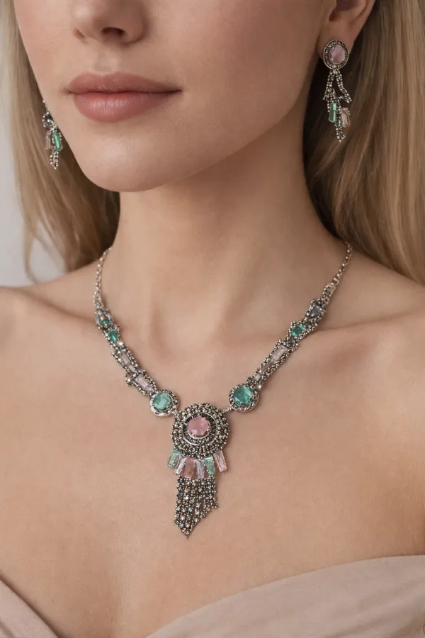 Celestial_Vintage_Drop_Necklace_&_Earrings_Set