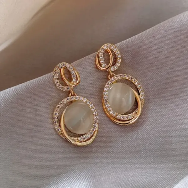 Stone_Rose_Gold_Earrings_For_Women