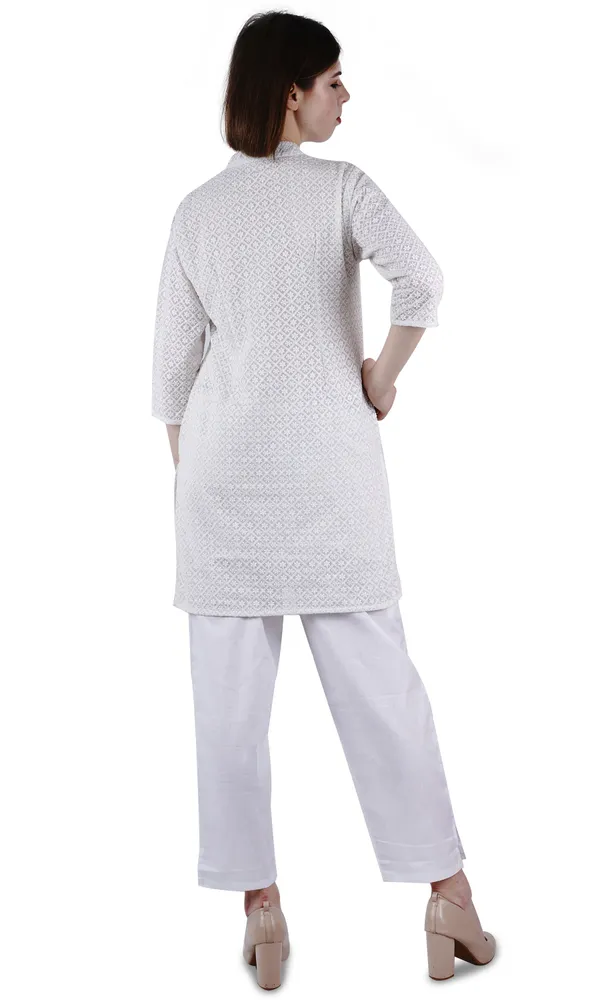 White_Elegant_Design_Cotton_Co-Ord_Set_For_Women