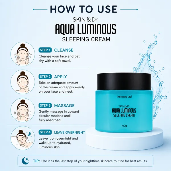 Aqua_Luminous_Sleeping_Cream_100g_by_SKIN_&_Dr_|_Deep_Moisturizing_Overnight_Face_Cream_|_Skin_Barrier_Repair_&_Brightening_Formula