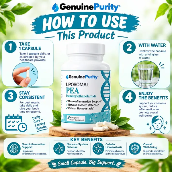 Genuine_Purity_Liposomal_PEA_Palmitoylethanolamide__60_capsules_