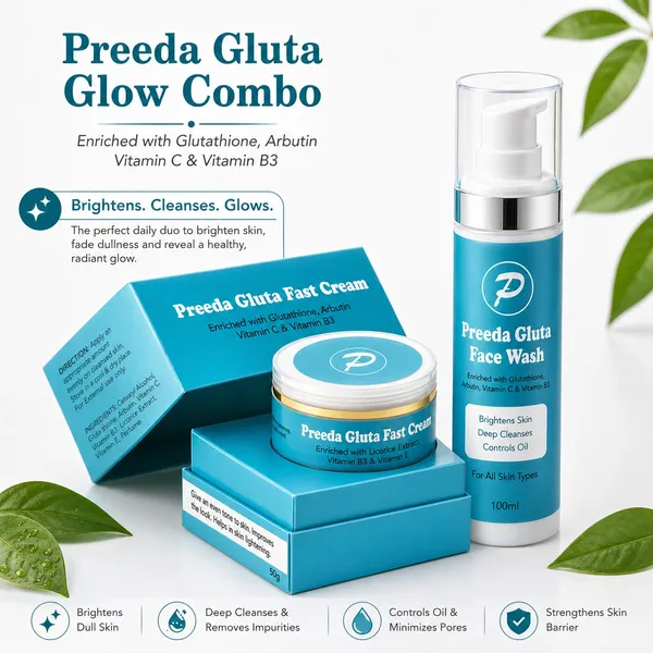 Preeda_Gluta_Fast_Cream_Brightening_Original_with_Preeda_Facewash_Combo_with_Security_Seal_&_Code