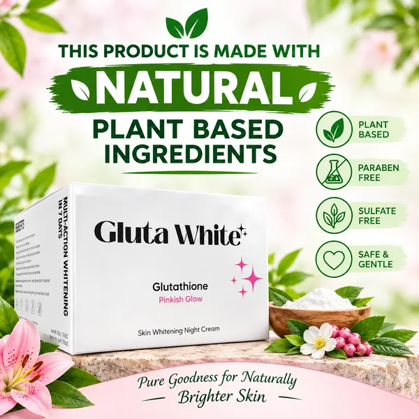Gluta_White_Glutathione_Pinkish_Glow__Skin_Whitening__Night_Cream_|_Brightening_&_Anti-Pigmentation_Face_Cream_|_Hydrating_&_Even_Tone_Formula_|_Suitable_for_All_Skin_Types_|_50g