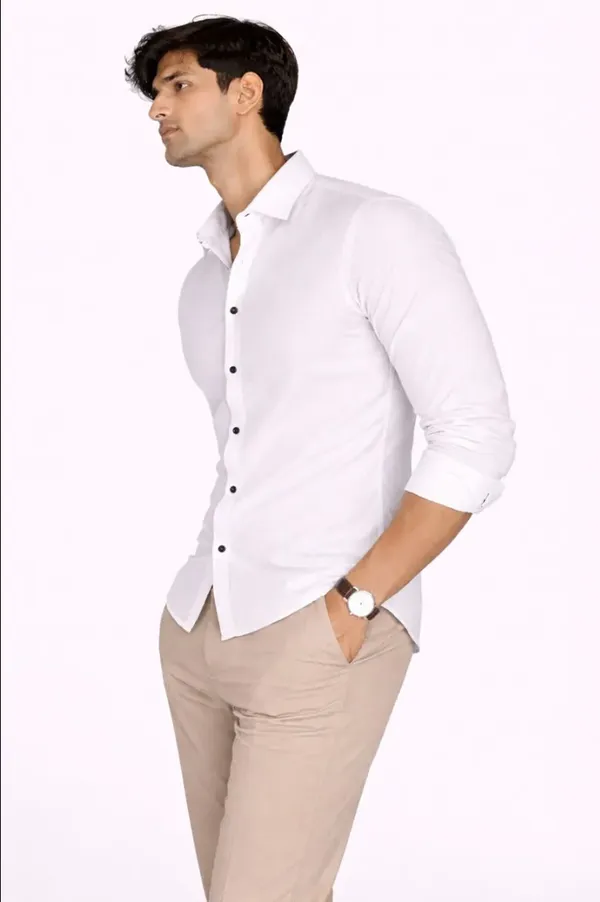White_Premium_Shirt_For_Men