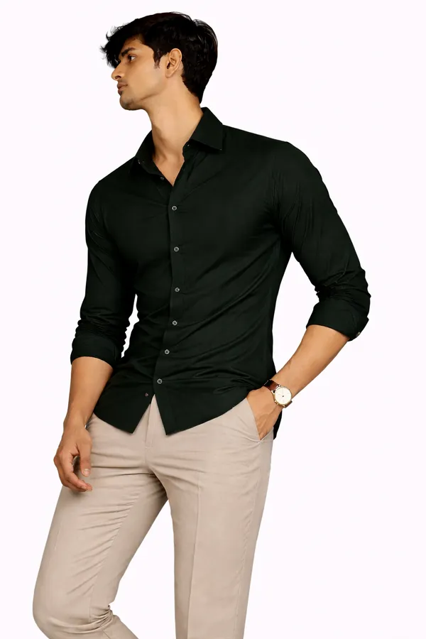 Green_Premium_Shirt_For_Men