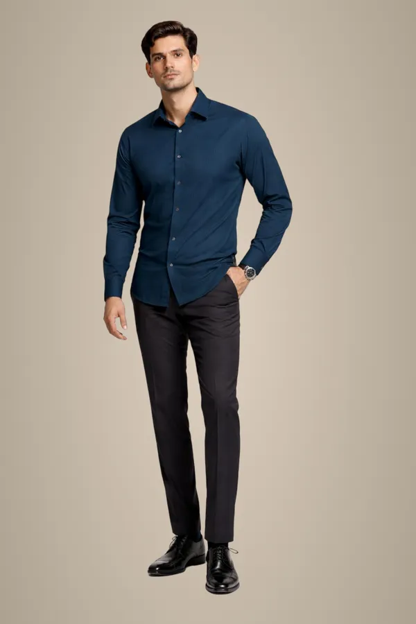 Tealblue_Premium_Shirt_For_Men
