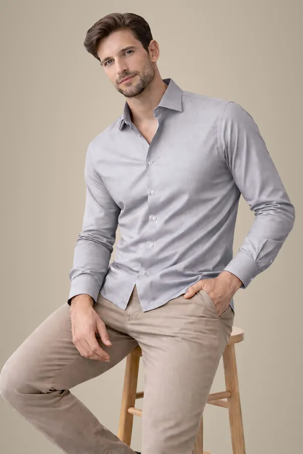 Grey_Premium_Shirt_For_Men