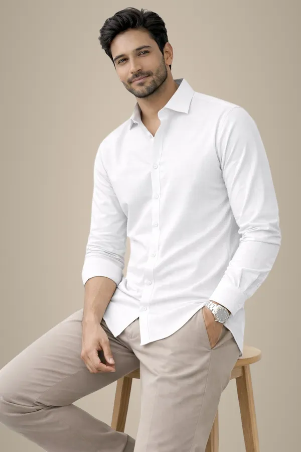 White_Premium_Shirt_For_Men