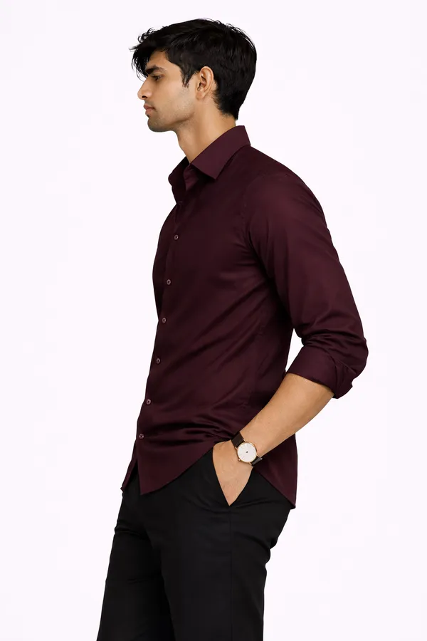 Dark_Wine_Premium_Shirt_For_Men