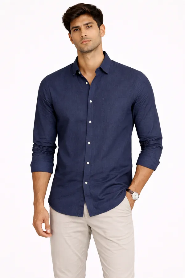 Navy_Premium_Shirt_For_Men