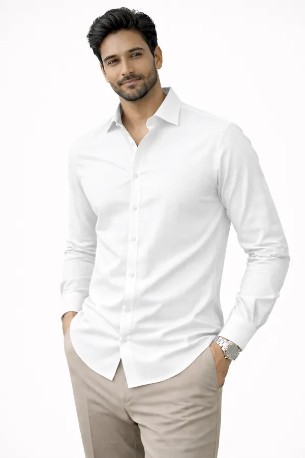 White_Premium_Shirt_For_Men