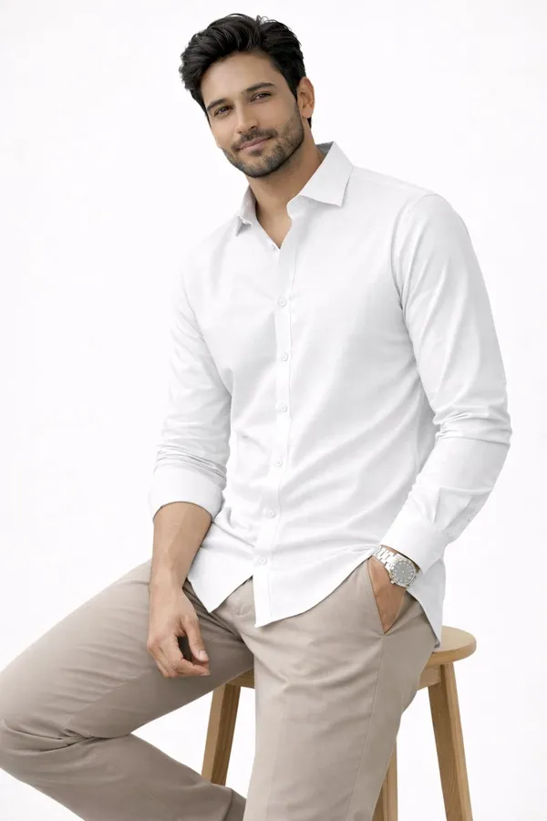 White_Premium_Shirt_For_Men