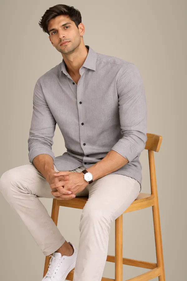 Grey_Premium_Shirt_For_Men