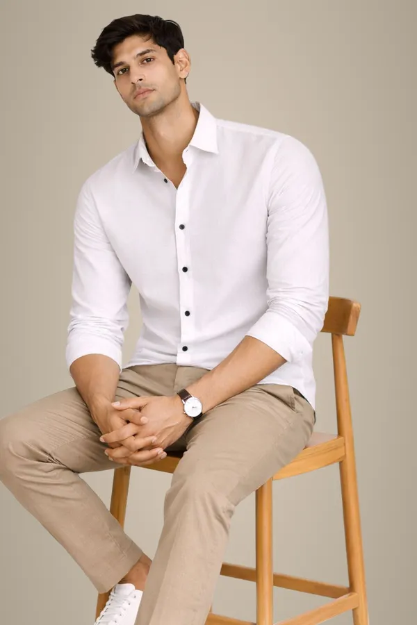 White_Premium_Shirt_For_Men