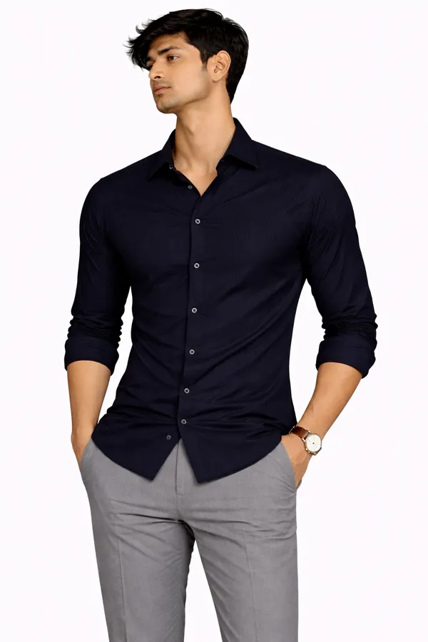 Navy_Premium_Shirt_For_Men