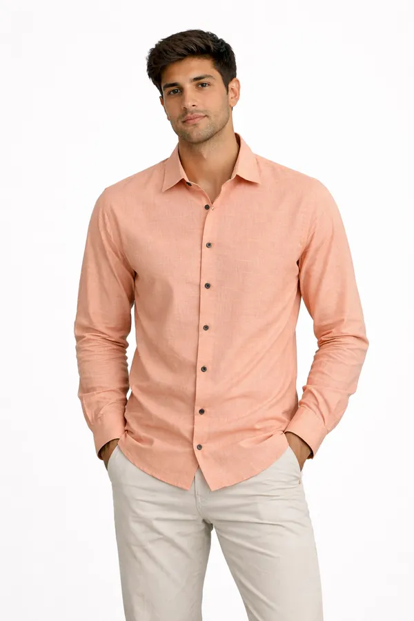 Orange_Premium_Shirt_For_Men