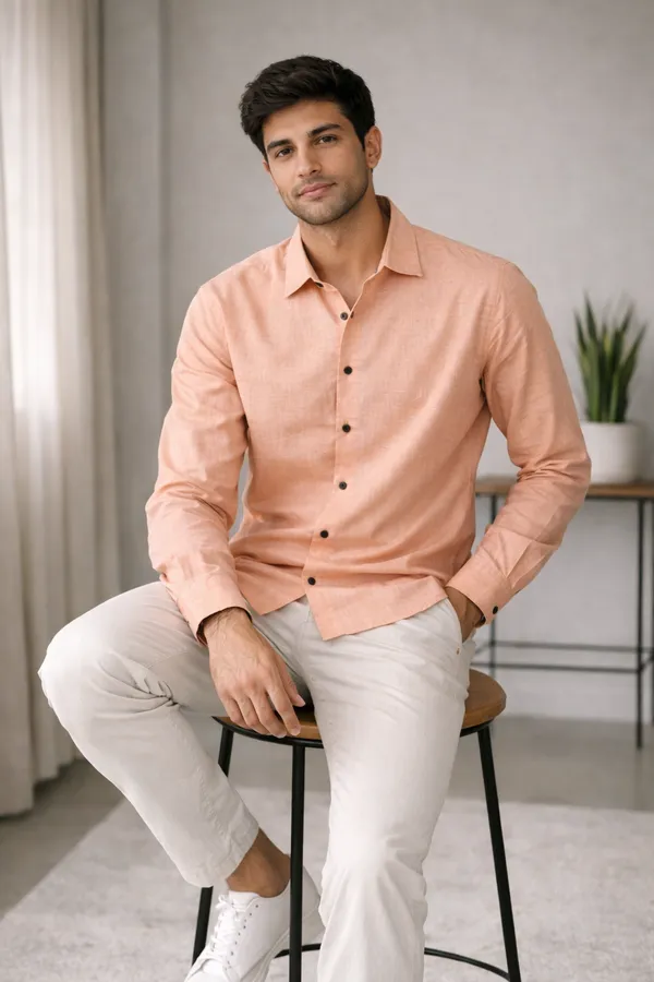 Orange_Premium_Shirt_For_Men