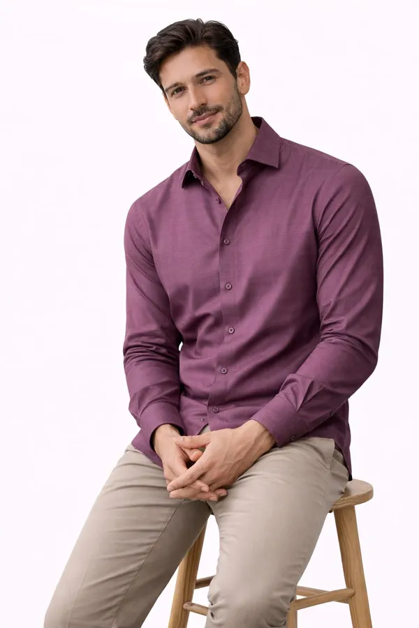 Purple_Premium_Shirt_For_Men
