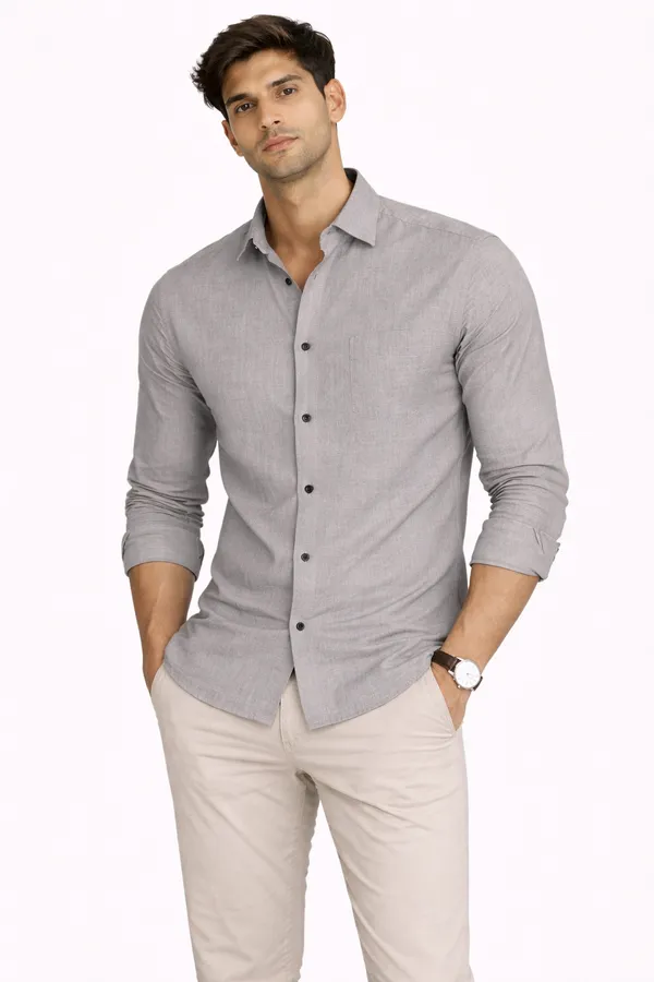 Grey_Premium_Shirt_For_Men