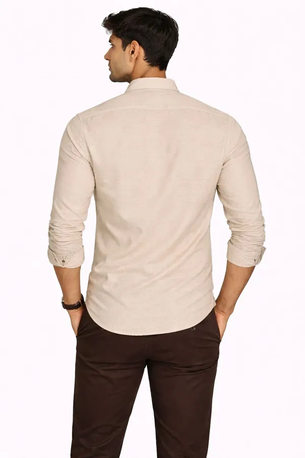 Beige_Premium_Shirt_For_Men
