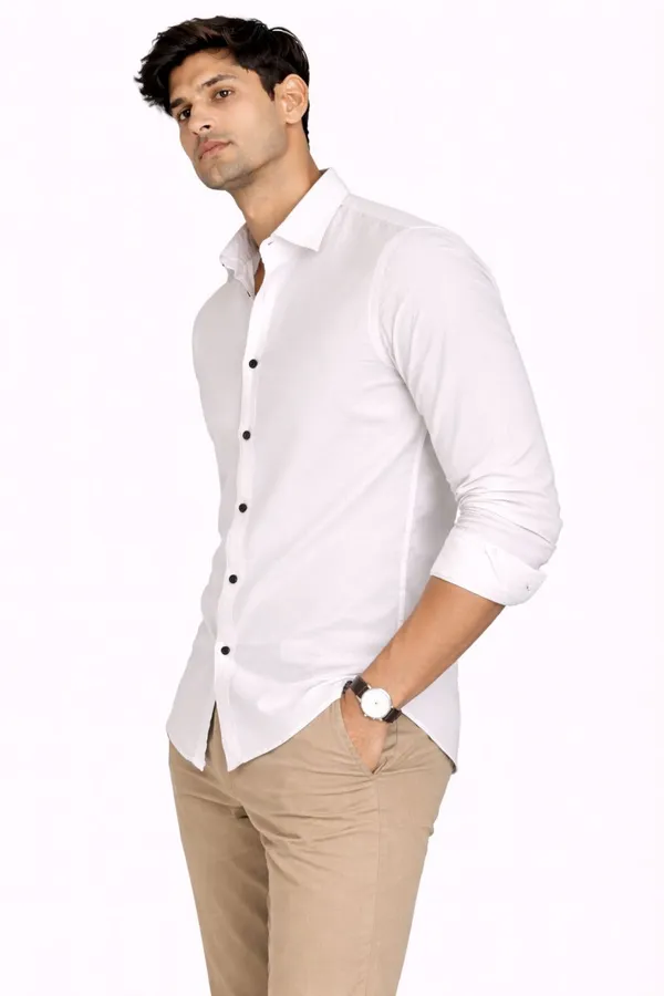 White_Premium_Shirt_For_Men