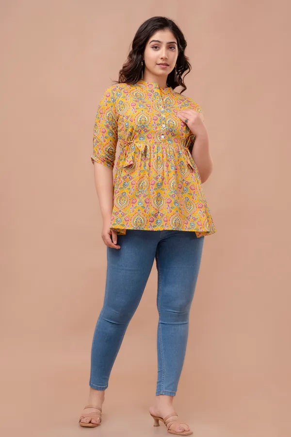 Mustard_Women_Kurti_For_Women