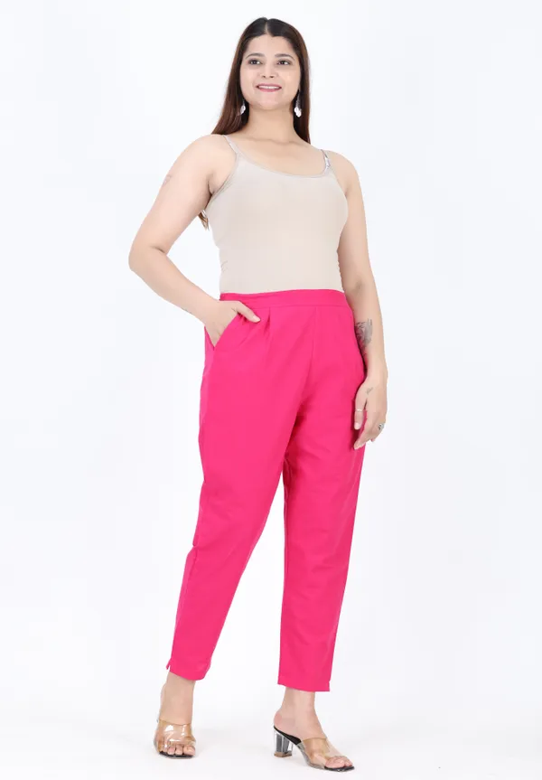 Bright_Pink_Cotton_Trousers__For_Women