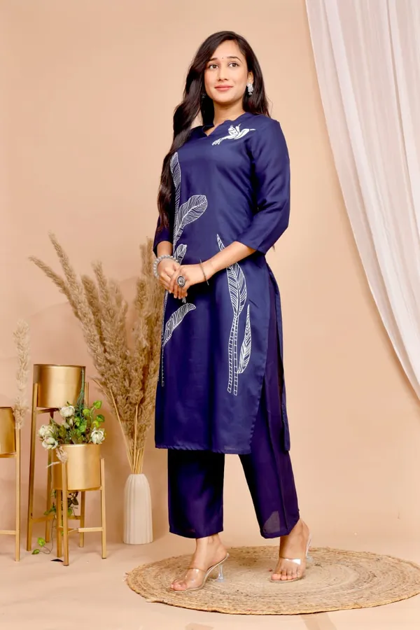 Blue_Cotton_Co-Ord_Set_For_Women