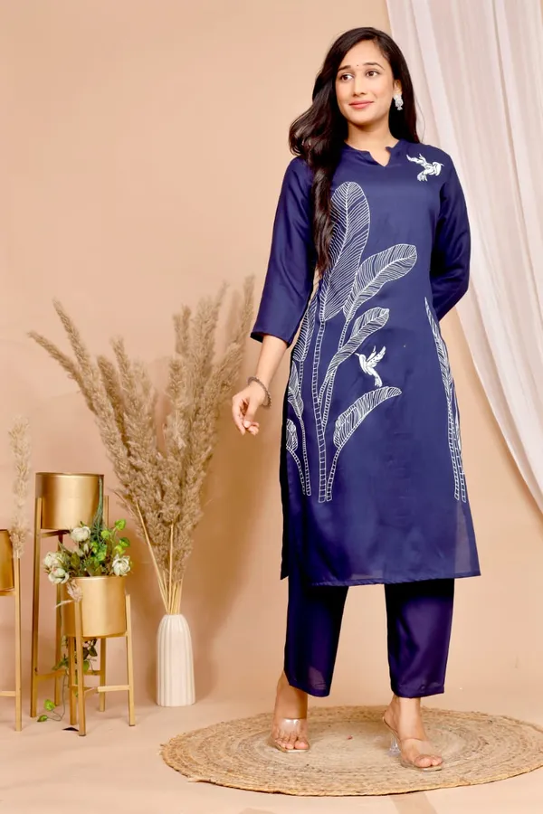 Blue_Cotton_Co-Ord_Set_For_Women