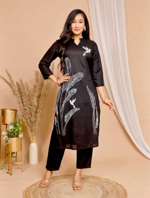 Black_Cotton_Co-Ord_Set_For_Women