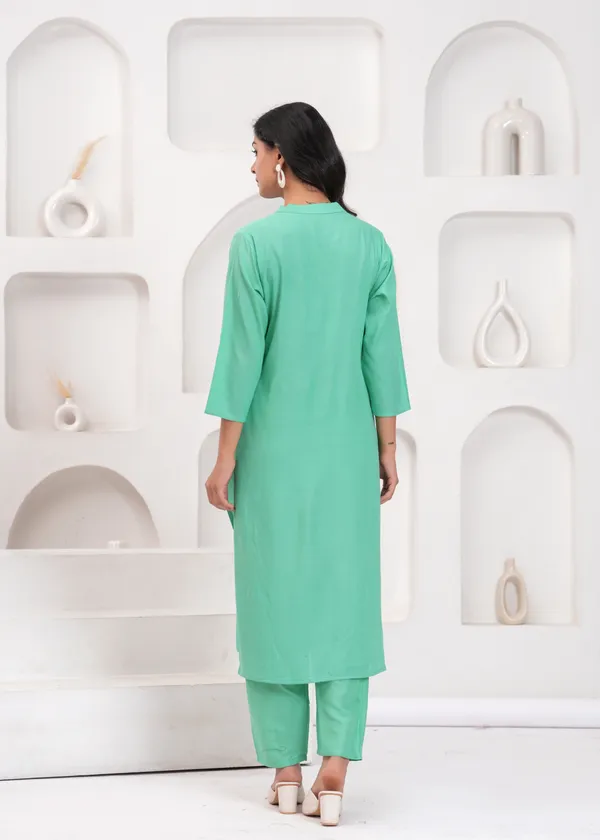Green_Cotton_Co-Ord_Set_For_Women