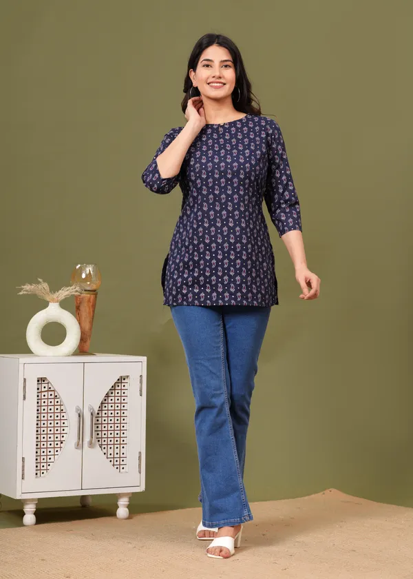 Darkest_Blue_Women_Kurti_For_Women