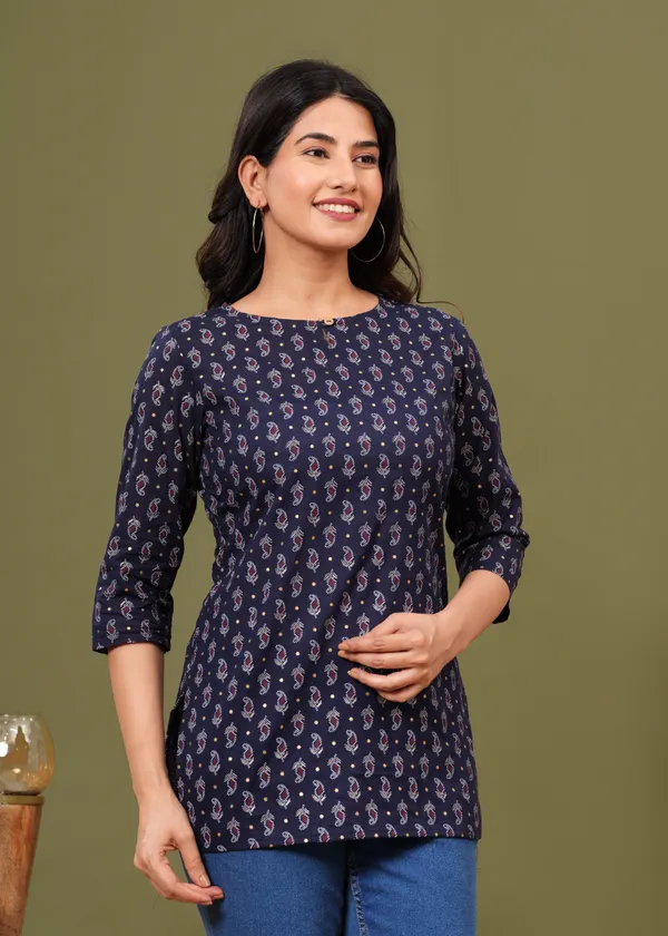 Darkest_Blue_Women_Kurti_For_Women