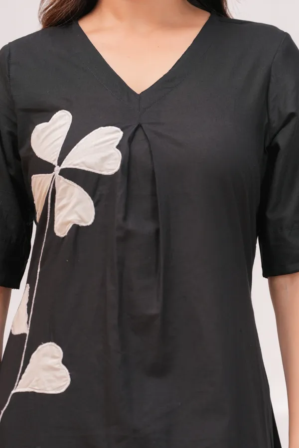 Black__Premium_Cotton_Co-Ord_Set_For_Women