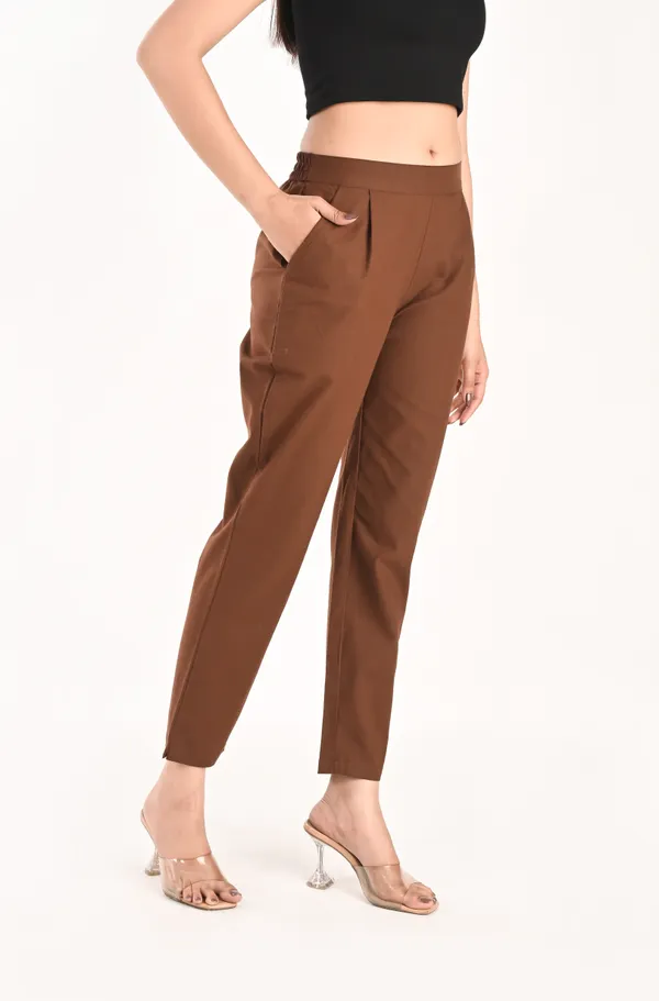 Brown_Cotton_Trousers__For_Women
