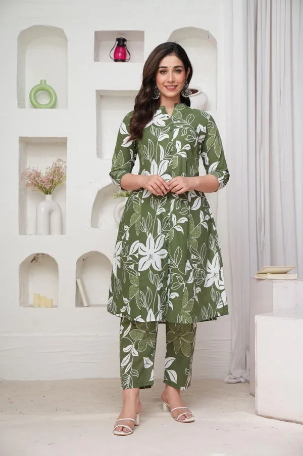 Mehndi_Green_Cotton_Co-Ord_Set_For_Women