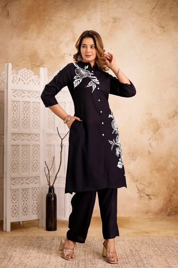 Black_Cotton_Co-Ord_Set_For_Women