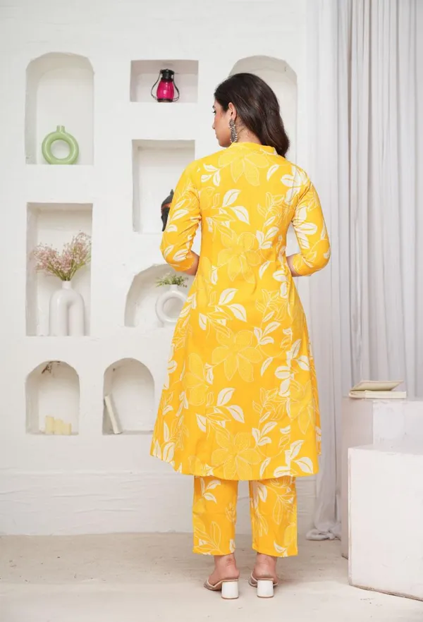 Yellow_Cotton_Co-Ord_Set_For_Women