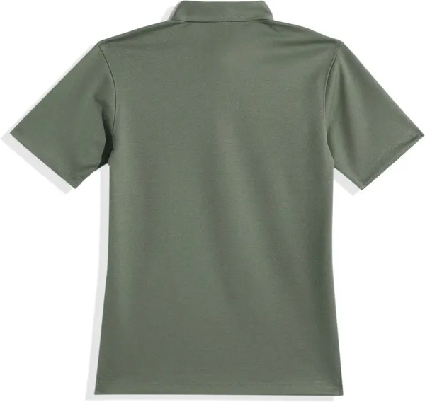 Green_Cotton_Blend_Solid_Polo_Neck_T-Shirt_For_Boys