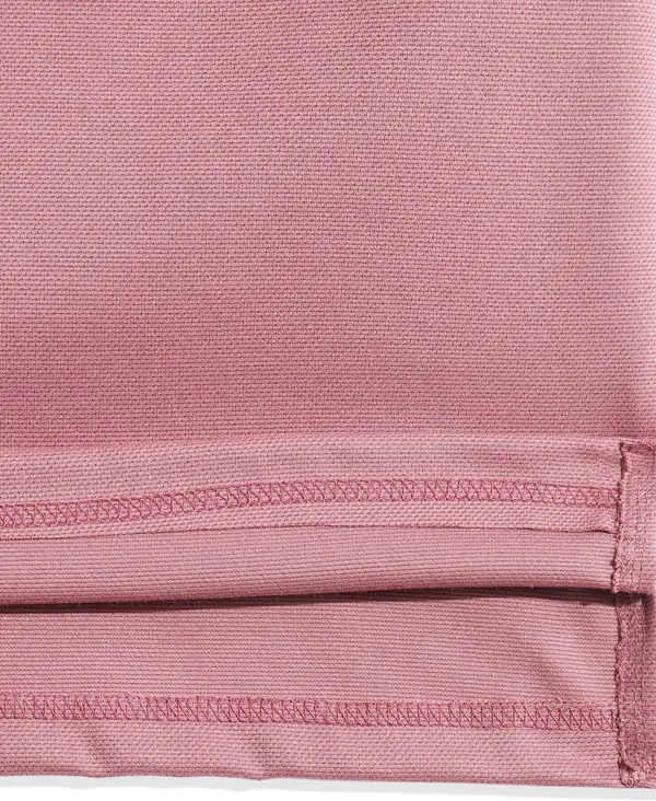 Pink_Cotton_Blend_Solid_Polo_Neck_T-Shirt_For_Boys