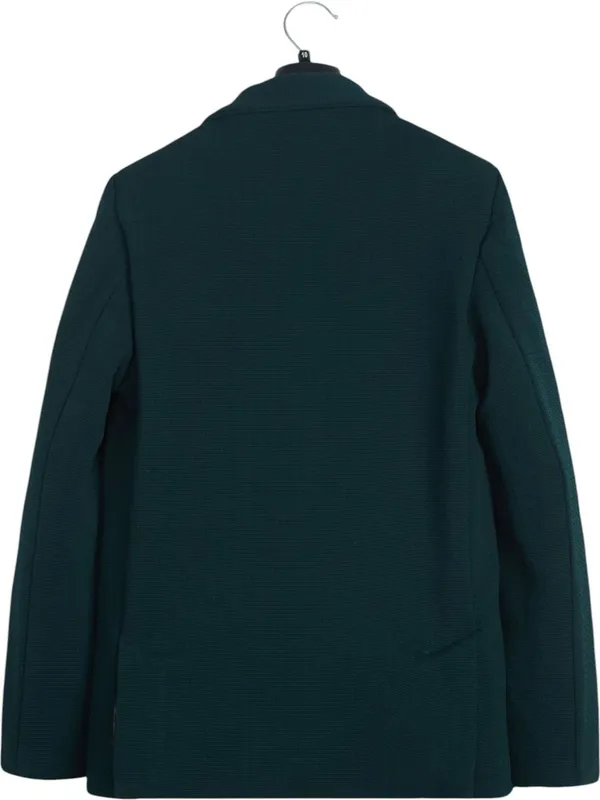 Dark_Green_Cotton_Blend_Solid_Full_Sleeve_Single_Breasted_Blazer_For_Boys