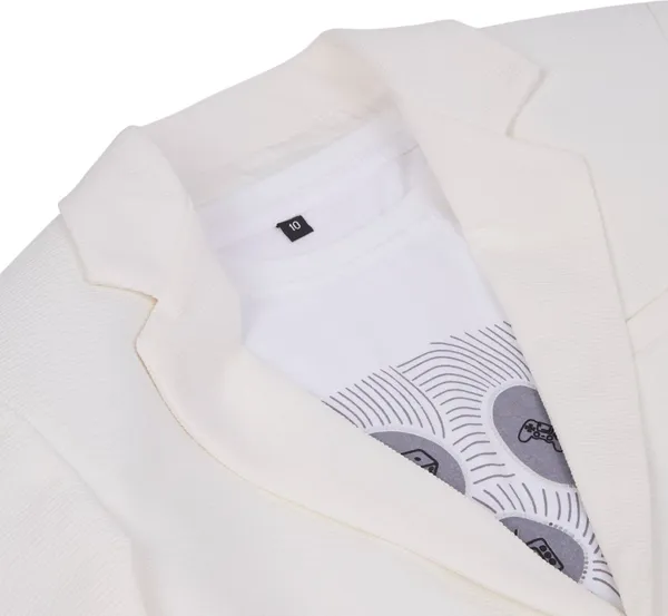 White_Cotton_Blend_Solid_Full_Sleeve_Single_Breasted_Blazer_For_Boys